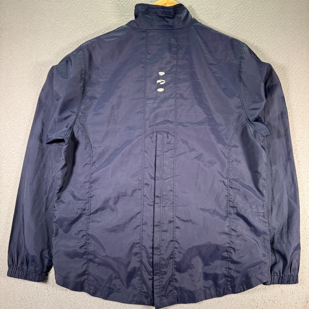 Vintage Brooks Windbreaker Jacket Womens Medium‎ Blue Running Sportswear Y2K - Picture 2 of 11